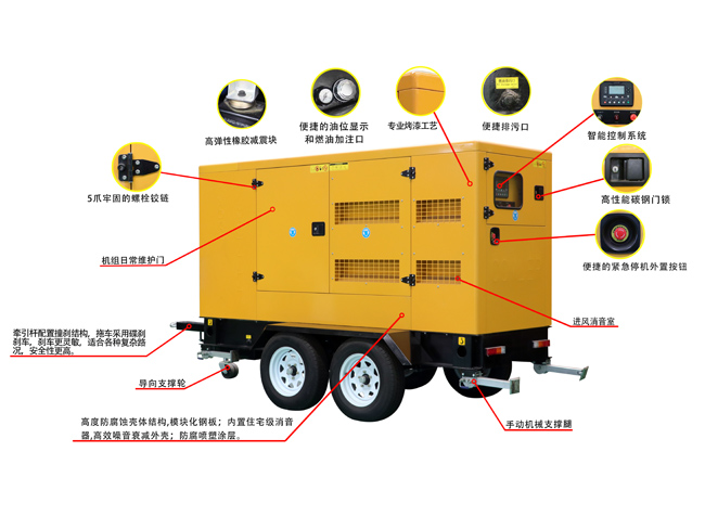 康姆勒拖車發(fā)電機(jī)組